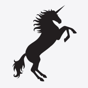 Unicorn Stencil