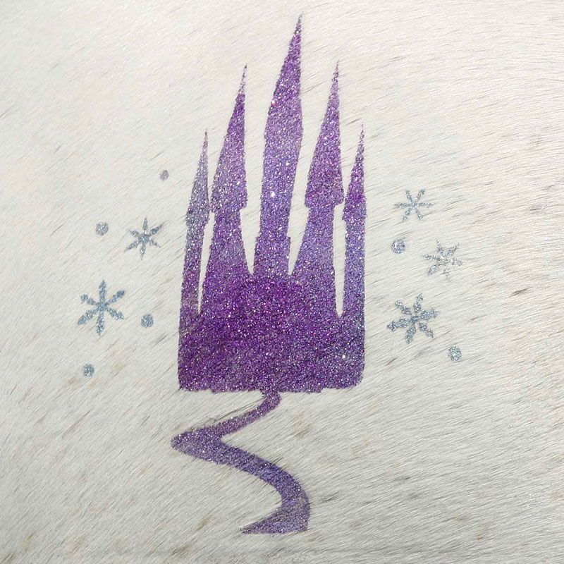 Ice Castle Stencil